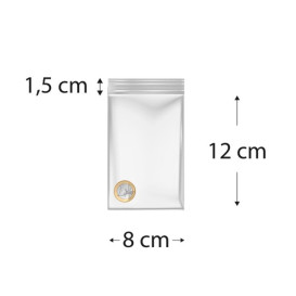 Druckverschlussbeutel 8x12cm G300 (1000 Stück)