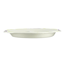 Chinet Teller 3-geteilt mit Randverzierung 260mm Flavour (135 Stück)