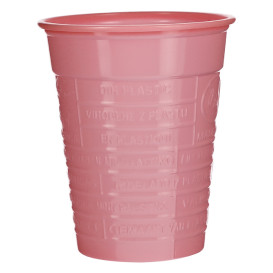 Plastikbecher PS Pink 200ml Ø7cm (1.500 Stück)