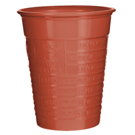 Plastikbecher PS Rot 200ml Ø7cm (1.500 Stück)