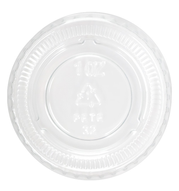 Deckel PET Transparent für Sauciere Ø4,8cm (100 Stück)