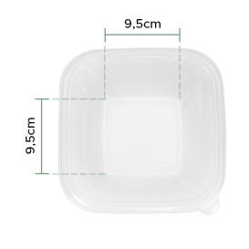 Plastikschale PET 1000ml 175x175x60mm (300 Stück)