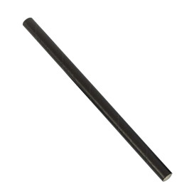 Trinkhalme aus Paper Schwarz Ø8mm 14cm (6.000 Stück)