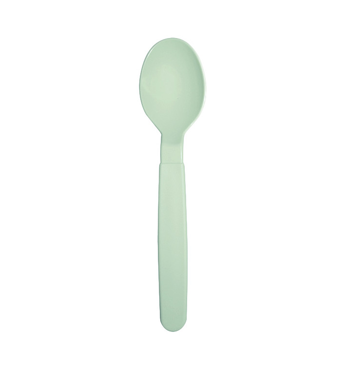 Langlebige Mehrweglöffel aus PP Grün 18,5cm (180 Stück) Langlebige Mehrweglöffel aus PP Grün 18,5cm (180 Stück)