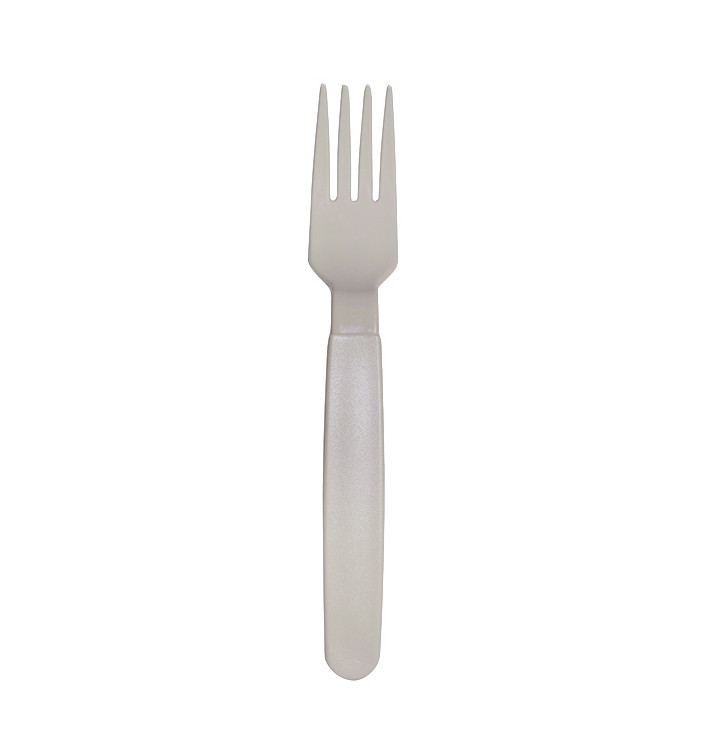 Langlebige Mehrweggabel aus PP Grau 18,5cm (6 Stück) Langlebige Mehrweggabel aus PP Grau 18,5cm (6 Stück)