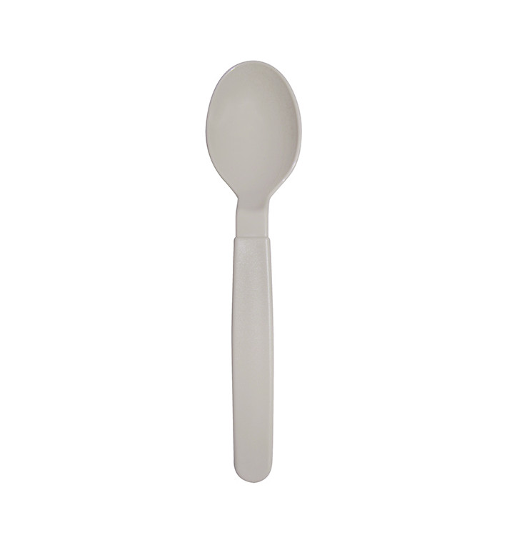 Langlebige Mehrweglöffel aus PP Grau 18,5cm (6 Stück) Langlebige Mehrweglöffel aus PP Grau 18,5cm (6 Stück)