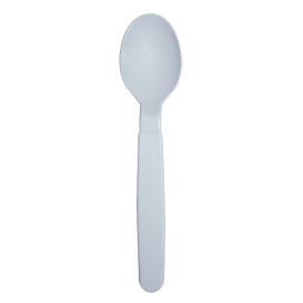 Langlebige Mehrweglöffel aus PP Blau 18,5cm (6 Stück)