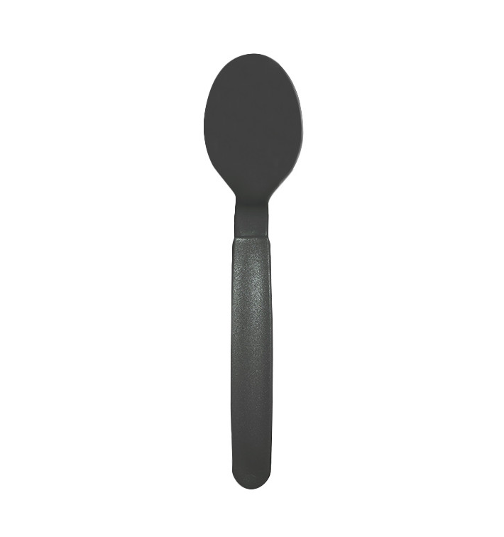 Langlebige Mehrweglöffel aus PP Anthrazit 18,5cm (180 Stück) Langlebige Mehrweglöffel aus PP Anthrazit 18,5cm (180 Stück)