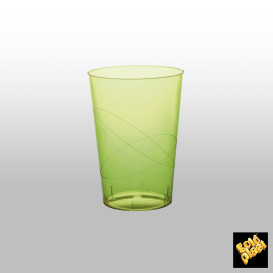 Wiederverwendbarer Schnapsglas PS Moon Grasgrün Transparent 230ml (1.000 Stück)