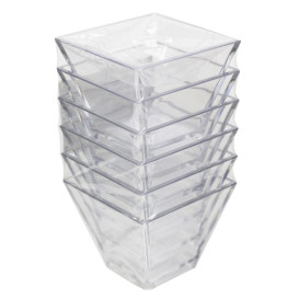 Plastikschüssel Durable SAN "Pagoda" Transparent 88ml (6 Stück)