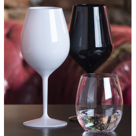 Sektflöte für Wein Tritan Wiederverwendbar weiß 510ml (1 Stück)