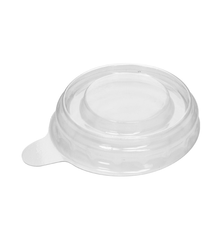 Transparenter PET-Deckel für Suppenbecher 30ml Ø4,4cm (50 Stück) Transparenter PET-Deckel für Suppenbecher 30ml Ø4,4cm (50 Stück)