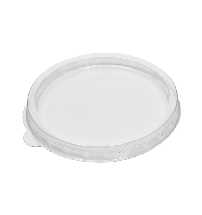 Transparenter PET-Deckel für Suppenbecher 60ml Ø6,7cm (50 Stück) Transparenter PET-Deckel für Suppenbecher 60ml Ø6,7cm (50 Stück)