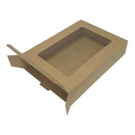 Faltbox Pappe Kraft für Wraps Ø80mm 120mm (1200 Stück)