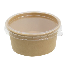 Transparenter PET-Deckel für Suppenbecher 60ml Ø6,7cm (50 Stück)
