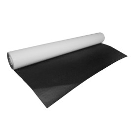 Papiertischdecke Rolle schwarz 1x100m 40g (1 Stück)