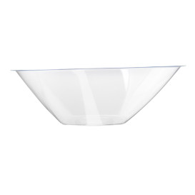 Plastikschüssel PS Glasklar Hart "Square" 1250ml (3 Stück)