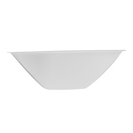 Plastikschale PP "Square" Weiß 1250ml Ø21cm (60 Stück)