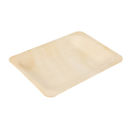 Tablett aus Holz 12x9,5x1,2cm (50 Stück)
