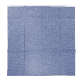 Bestecktaschen Vaquero Blau 40x40cm (30 Stück)