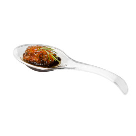 Mehrweg Löffel "Single-Dose" Transparent 120 mm (30 Stück)