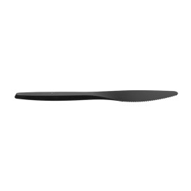 Plastikmesser "Luxury" schwarz 175mm (2.000 Stück)