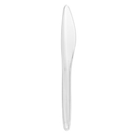 Plastikmesser "Luxury" Transparent 175mm (2.000 Stück)