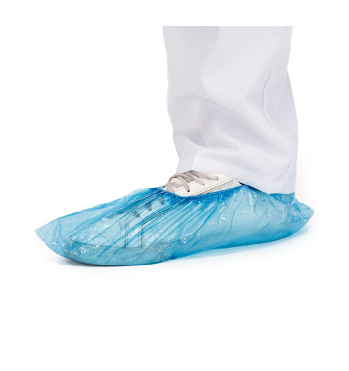 Überschuhe Polyetylen 20My Blau (1.000 Stück) Überschuhe Polyetylen 20My Blau (1.000 Stück)