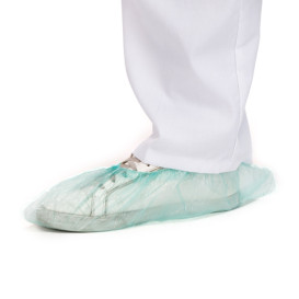 Überschuhe Polyetylen 20My Grün (100 Stück)