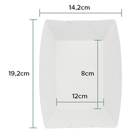 Pommesschale Kraft 525ml 12,2x8x5,5cm (25 Stück)