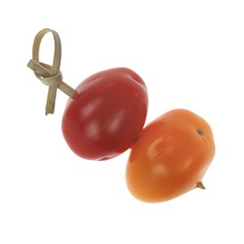 Natürliche Fingerfood-Spieße aus Bambus "Knoten" 10cm (250 Stück)