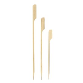 Fingerfood-Spieße aus Bambus "Golf" 25cm (100 Stück)