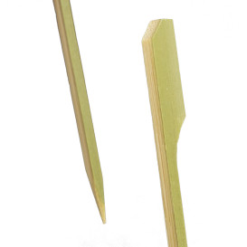Natürliche Fingerfood-Spieße aus Bambus "Golf" 9cm (2.500 Stück)