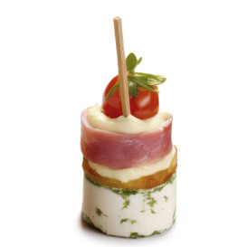 Fingerfood-spieß aus Bambus 8cm (100 Stück)