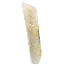 Lebensmittel Kegel aus Holz 8cm (50 Stück)