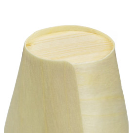 Lebensmittel Kegel aus Holz 8cm (50 Stück)