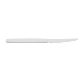 Mehrweg Durable Messer aus PP Mineral Weiß 18,5cm (6 Stück)