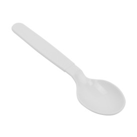 Mehrweg Durable Löffel aus PP Mineral Weiß 18,5cm (6 Stück)
