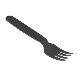 Mehrweg Durable Gabel aus PP Mineral Anthrazit 18,5cm (6 Stück)