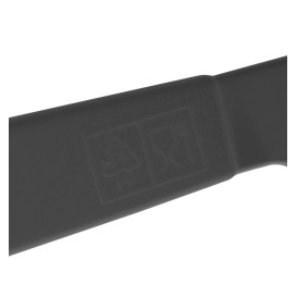 Mehrweg Durable Messer aus PP Mineral Anthrazit 18,5cm (6 Stück)