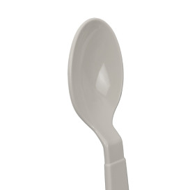 Mehrweg Durable Löffel aus PP Mineral Grau 18,5cm (6 Stück)