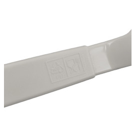 Mehrweg Durable Löffel aus PP Mineral Grau 18,5cm (6 Stück)