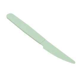 Mehrweg Durable Messer aus PP Mineral Grün 18,5cm (6 Stück)