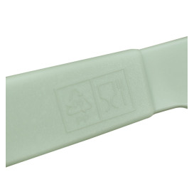 Mehrweg Durable Messer aus PP Mineral Grün 18,5cm (6 Stück)