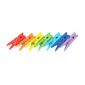 Mini Wäscheklammern aus Bambus Sortiment 2,5cm (2.000 Stück)