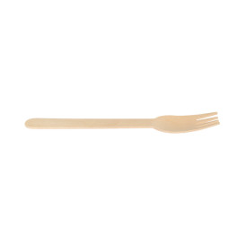 Holz Gabel Einweg Verpackt 16cm (500 Stück)