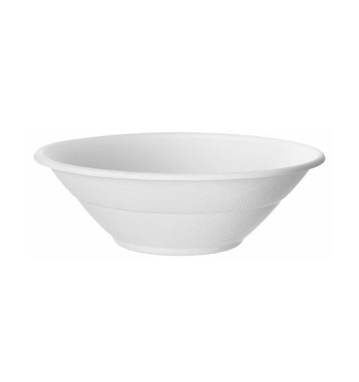 Schüssel Zuckerrohr Bagasse Noodle Weiß 940ml (400 Stück) Schüssel Zuckerrohr Bagasse Noodle Weiß 940ml (400 Stück)