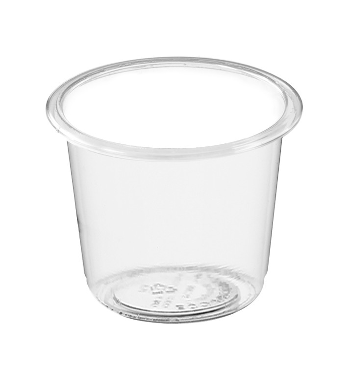 Dressingbecher PLA Transparent 30ml Ø4,5cm (200 Stück) Dressingbecher PLA Transparent 30ml Ø4,5cm (200 Stück)