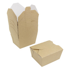 SnackBox Amerikanische Kraft 11,8x9x6,3cm (25 Stück)