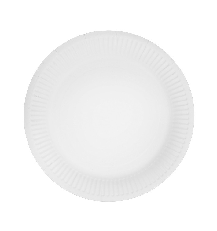 Pappteller Rund “Radial” Weiß Ø18cm 200gr/m² (650 Stück) Pappteller Rund “Radial” Weiß Ø18cm 200gr/m² (650 Stück)